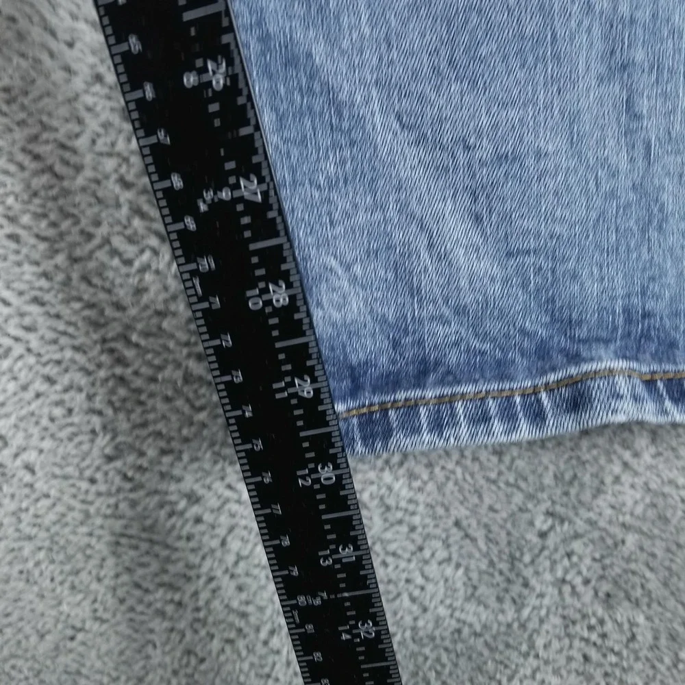 Levis 514 Jeans Mens‎ 38x32 Blue Regular Straight Medium Wash Stretch Denim